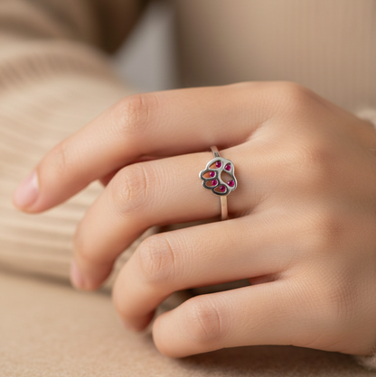 Anillo Dama + Pulsera Fígaro